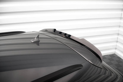 Maxton Spoiler CAP für Audi A4 S-Line / S4 Avant B8 Facelift schwarz Hochglanz