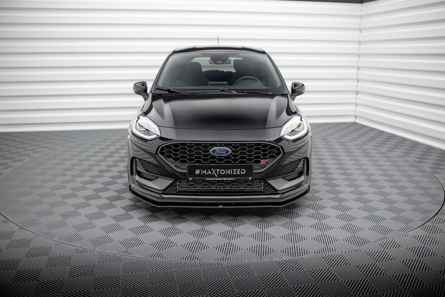 Maxton Street Pro Front Ansatz für für Ford Fiesta ST Mk8 Facelift