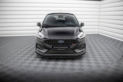 Maxton Street Pro Front Ansatz für für Ford Fiesta ST Mk8 Facelift