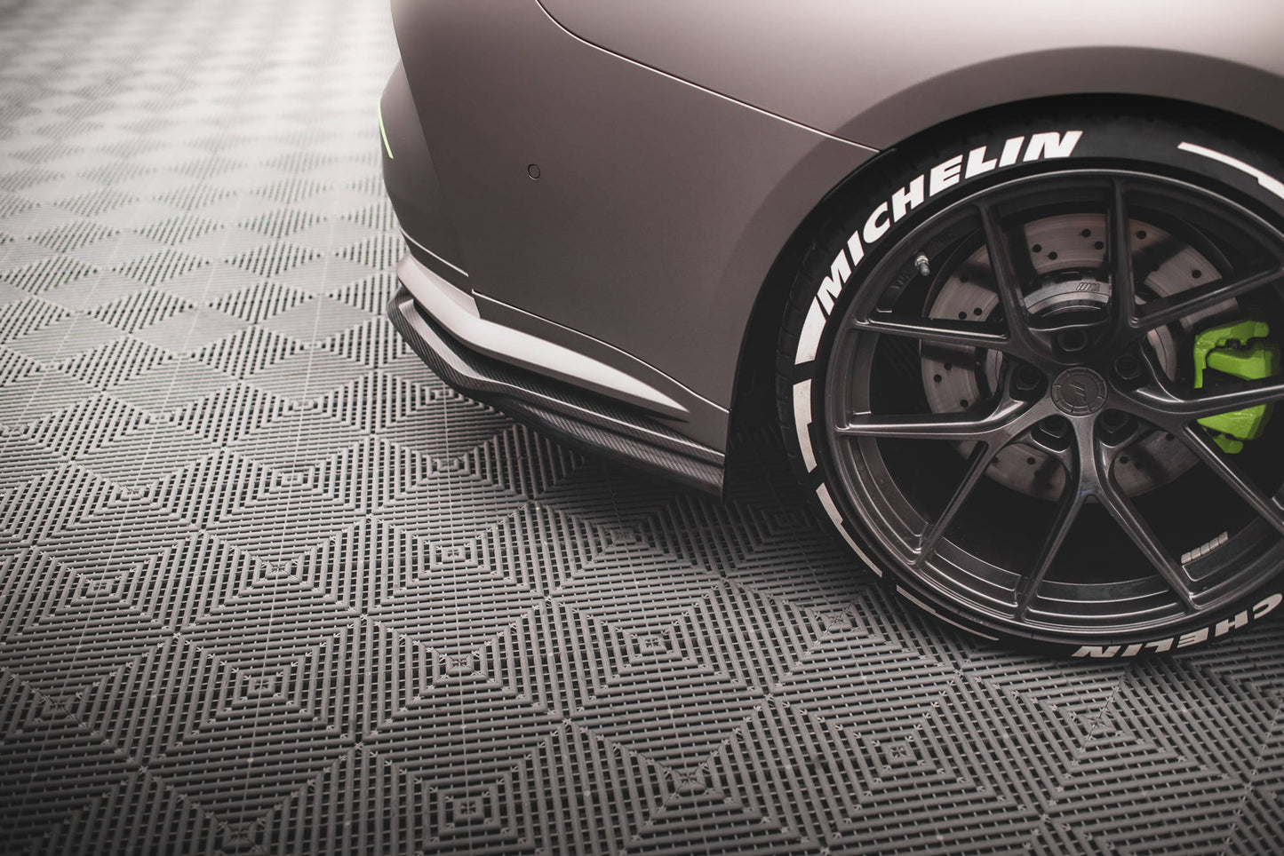 Maxton Carbon Fiber Heck Ansatz Flaps Diffusor für BMW M4 G82