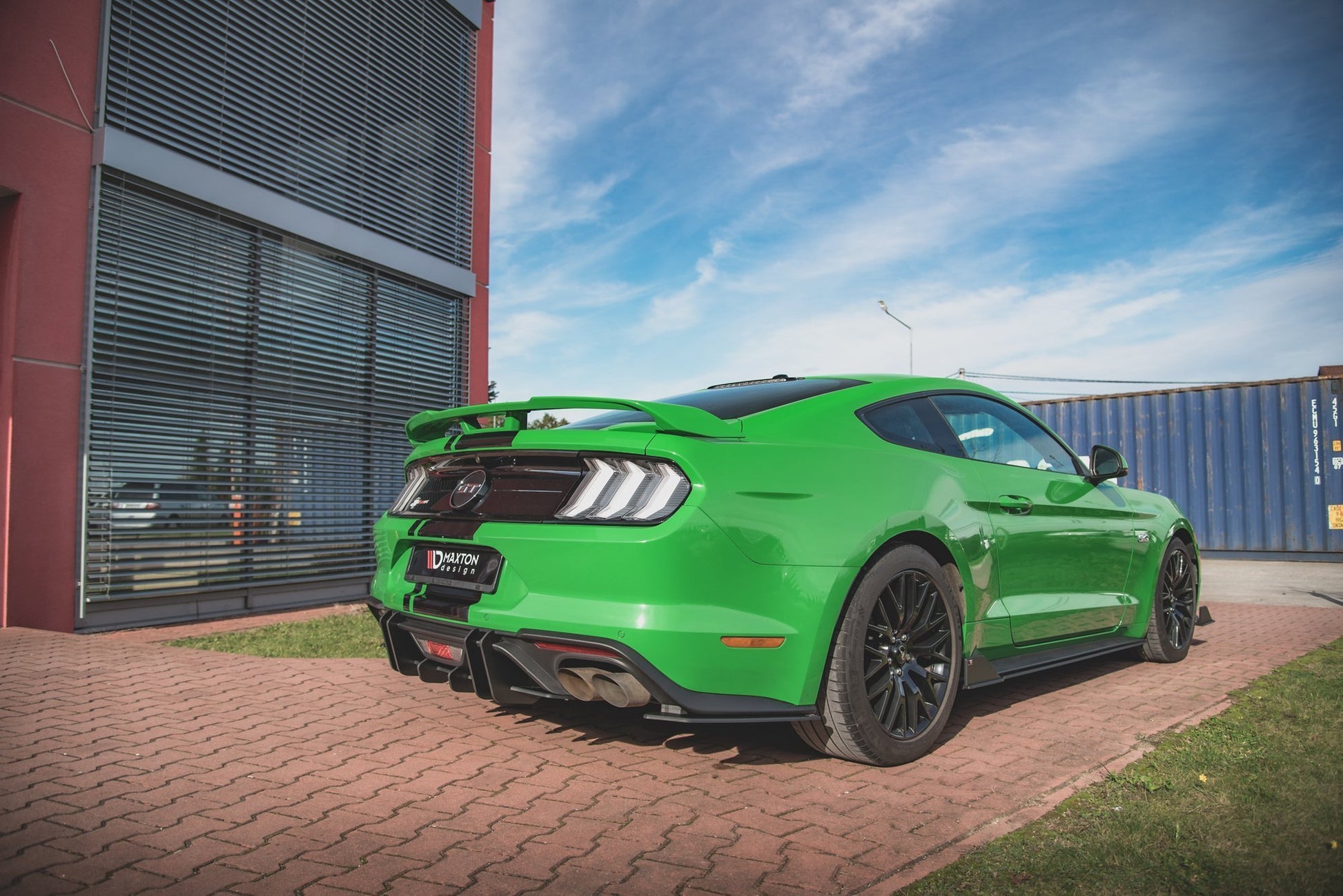 Maxton Street Pro Heckschürze für Ford Mustang GT Mk6 Facelift