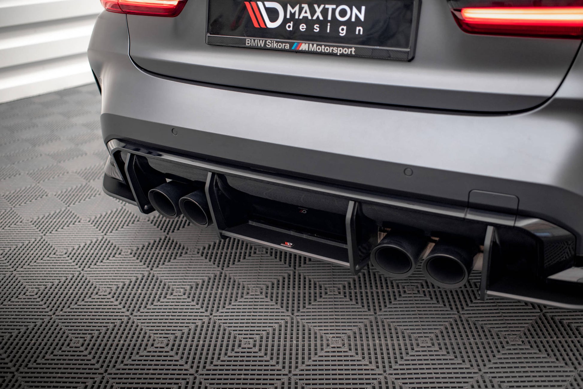 Maxton Street Pro Heckschürze für BMW M3 G80