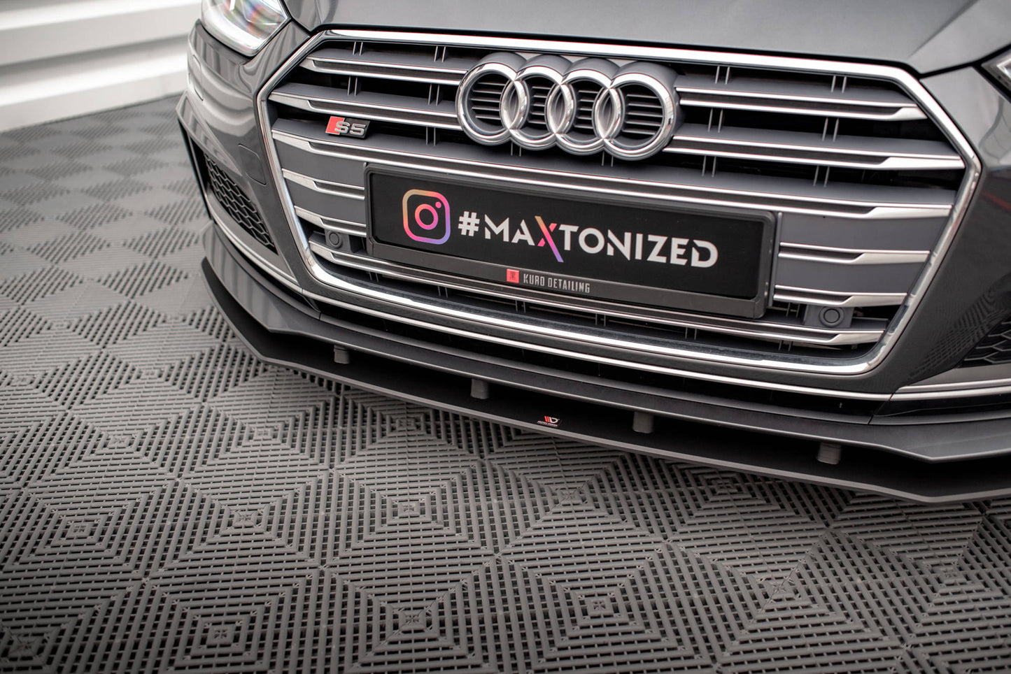 Maxton Street Pro Front Ansatz für für Audi A5 S-Line / S5 Coupe / Sportback F5