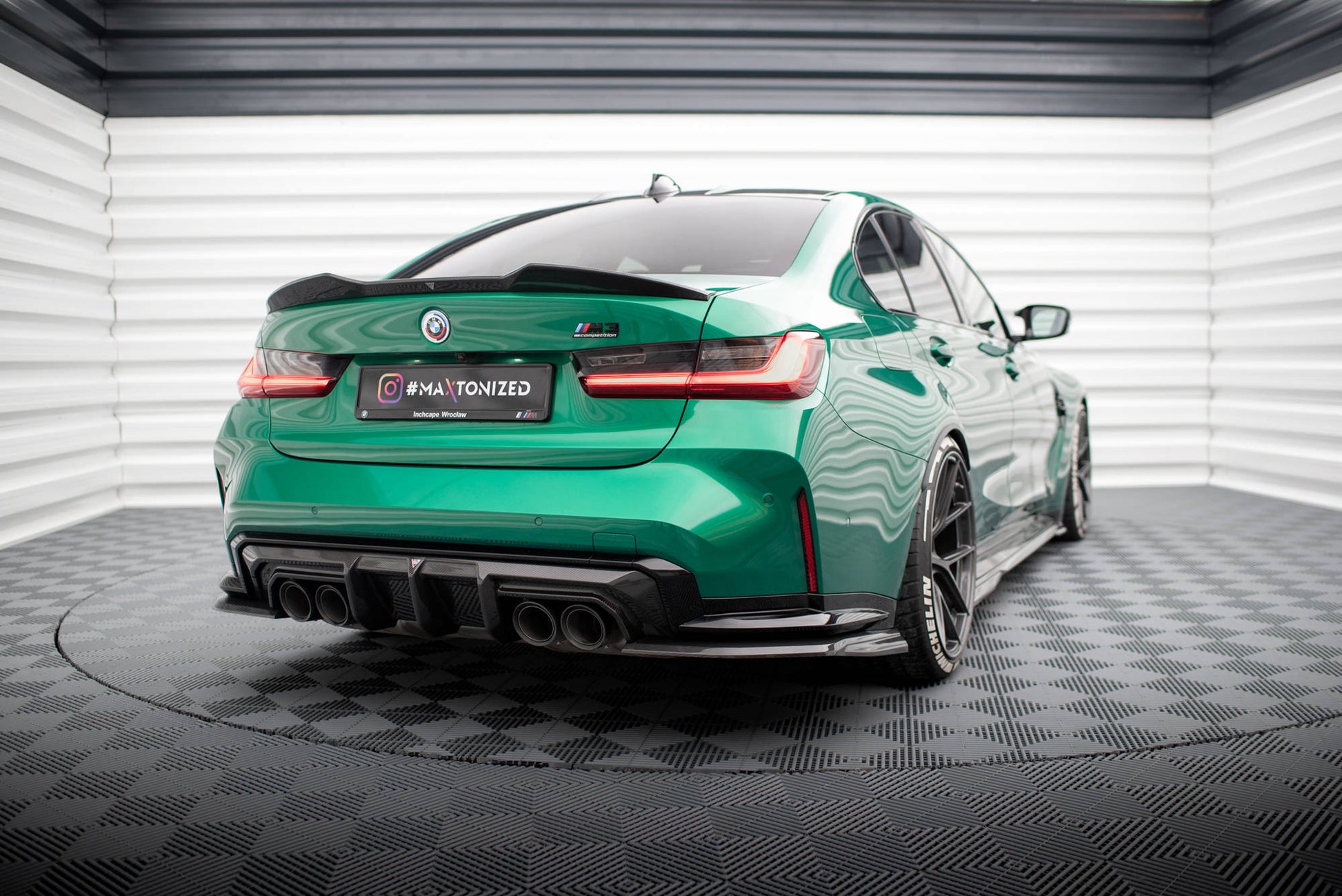 Maxton Carbon Fiber Heckklappenspoiler BMW M3 G80 / M340i G20 / 3 M-Paket G20 / 3 Standard G20