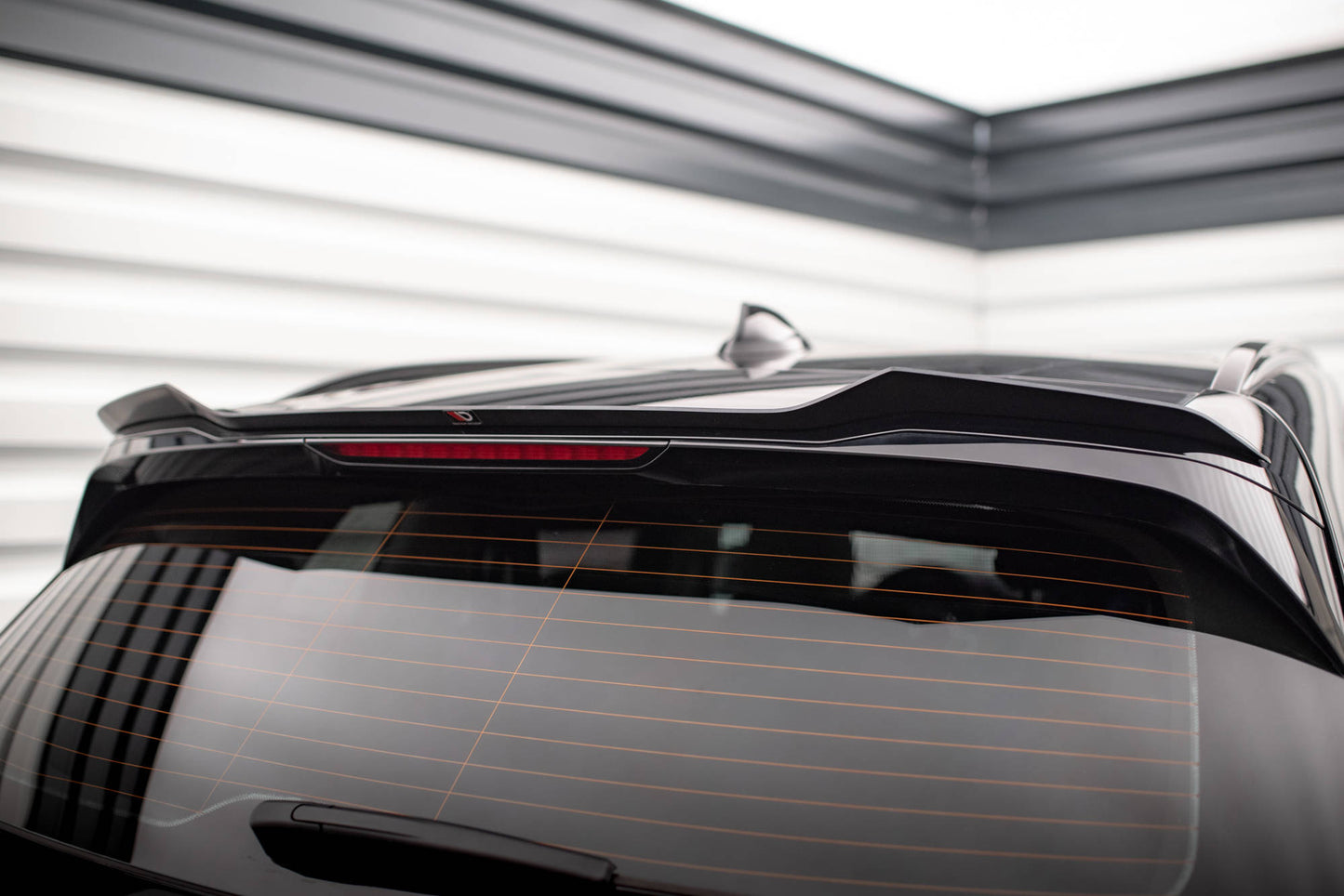 Maxton Spoiler CAP für BMW X3 G01 schwarz Hochglanz