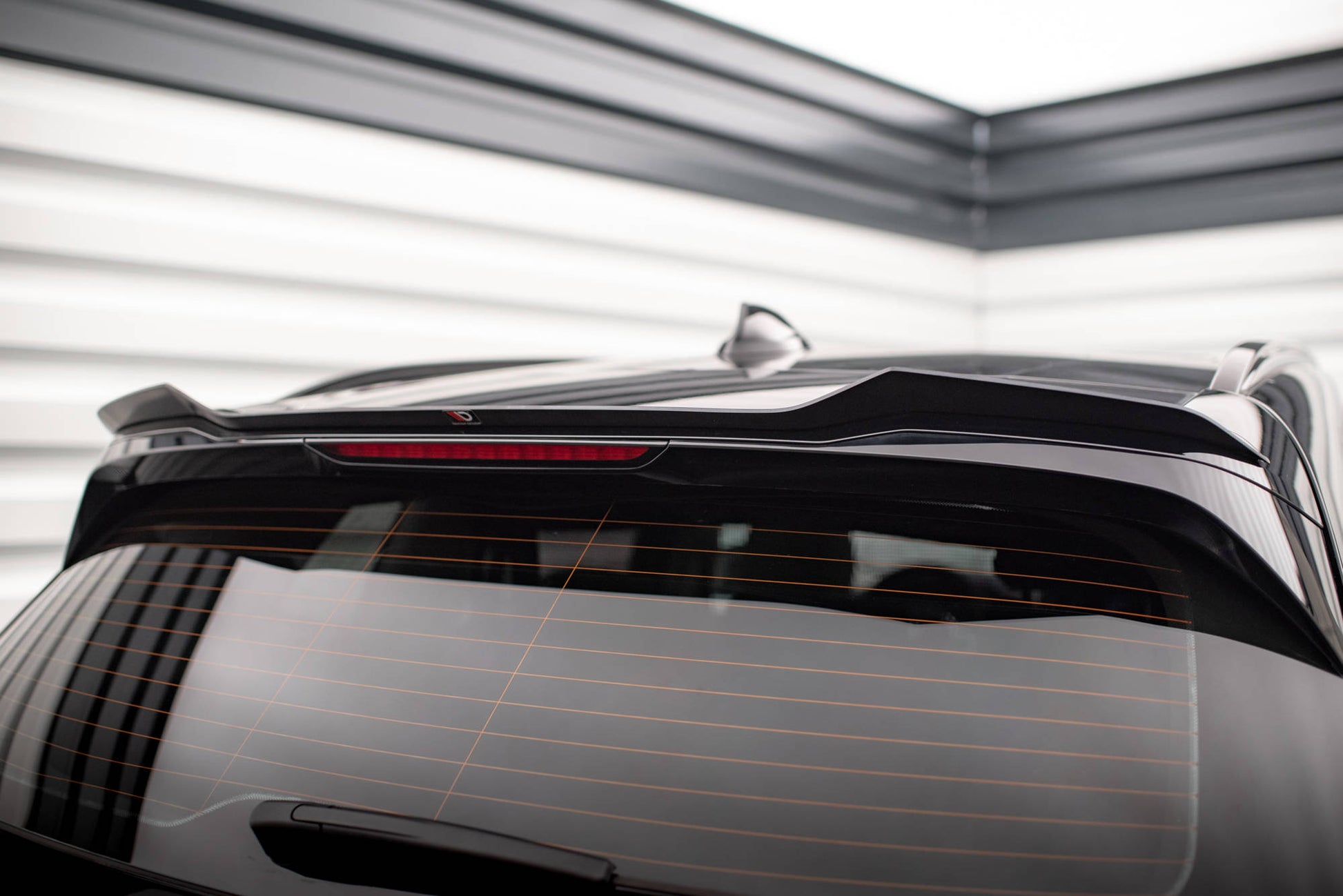 Maxton Spoiler CAP für BMW X3 G01 schwarz Hochglanz