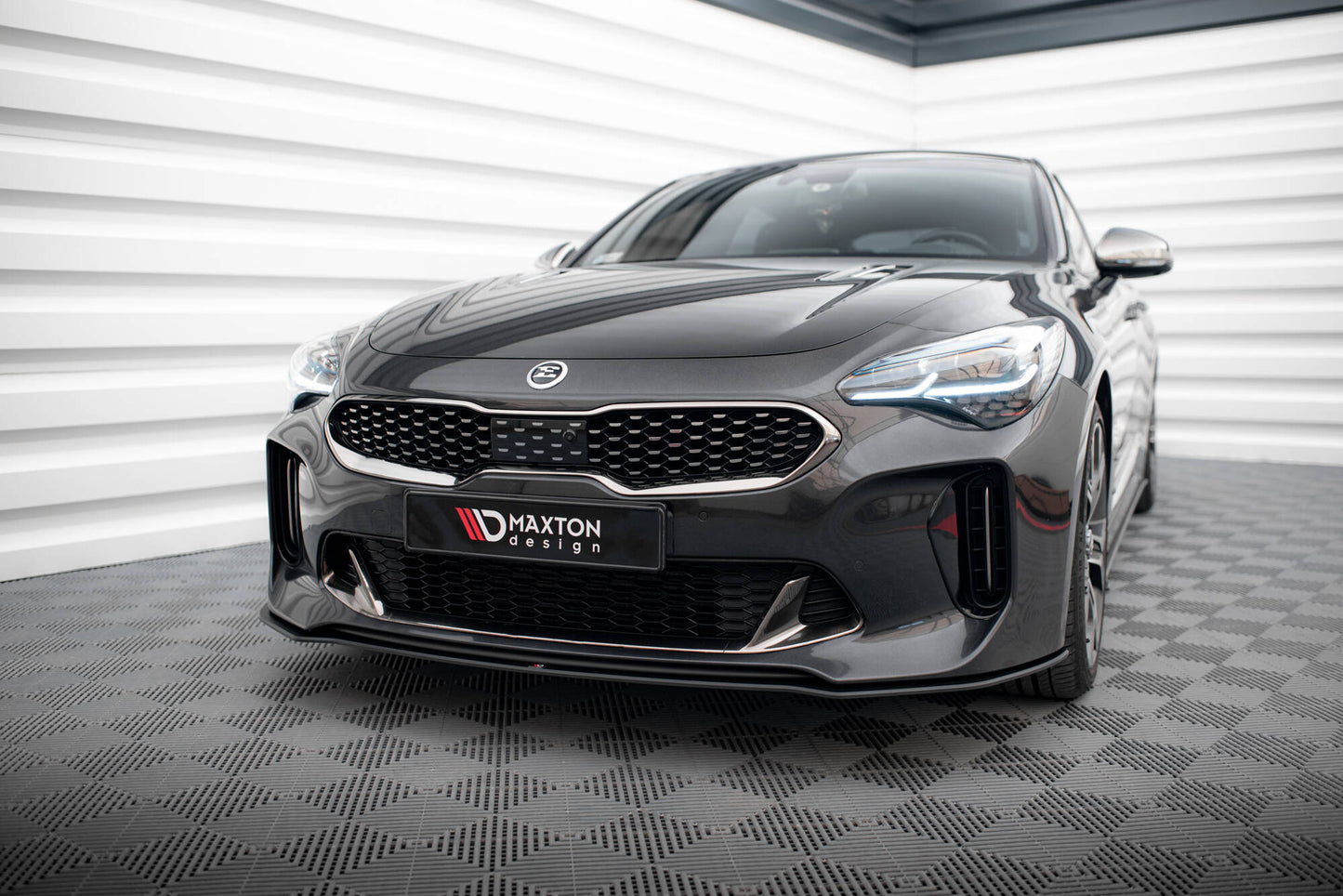 Maxton Street Pro Front Ansatz für für Kia Stinger GT / GT-Line / Standard Mk1