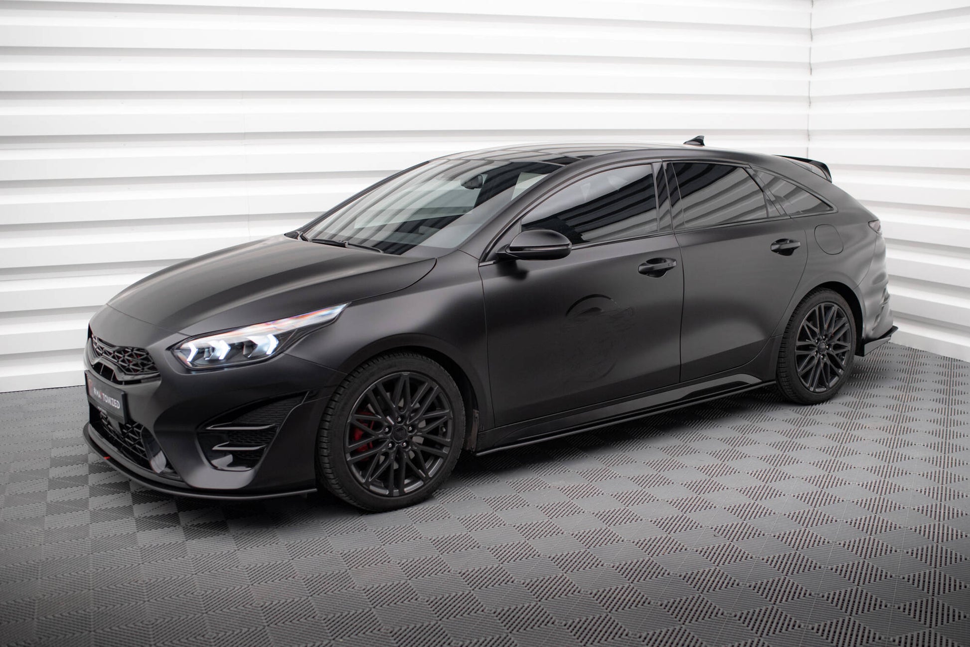 Maxton Street Pro Seitenschweller Ansatz für Kia Proceed GT Mk1 Facelift / Ceed GT Mk3 Facelift