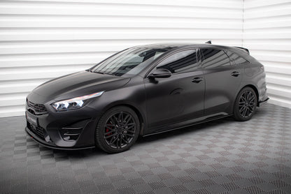 Maxton Street Pro Seitenschweller Ansatz für Kia Proceed GT Mk1 Facelift / Ceed GT Mk3 Facelift