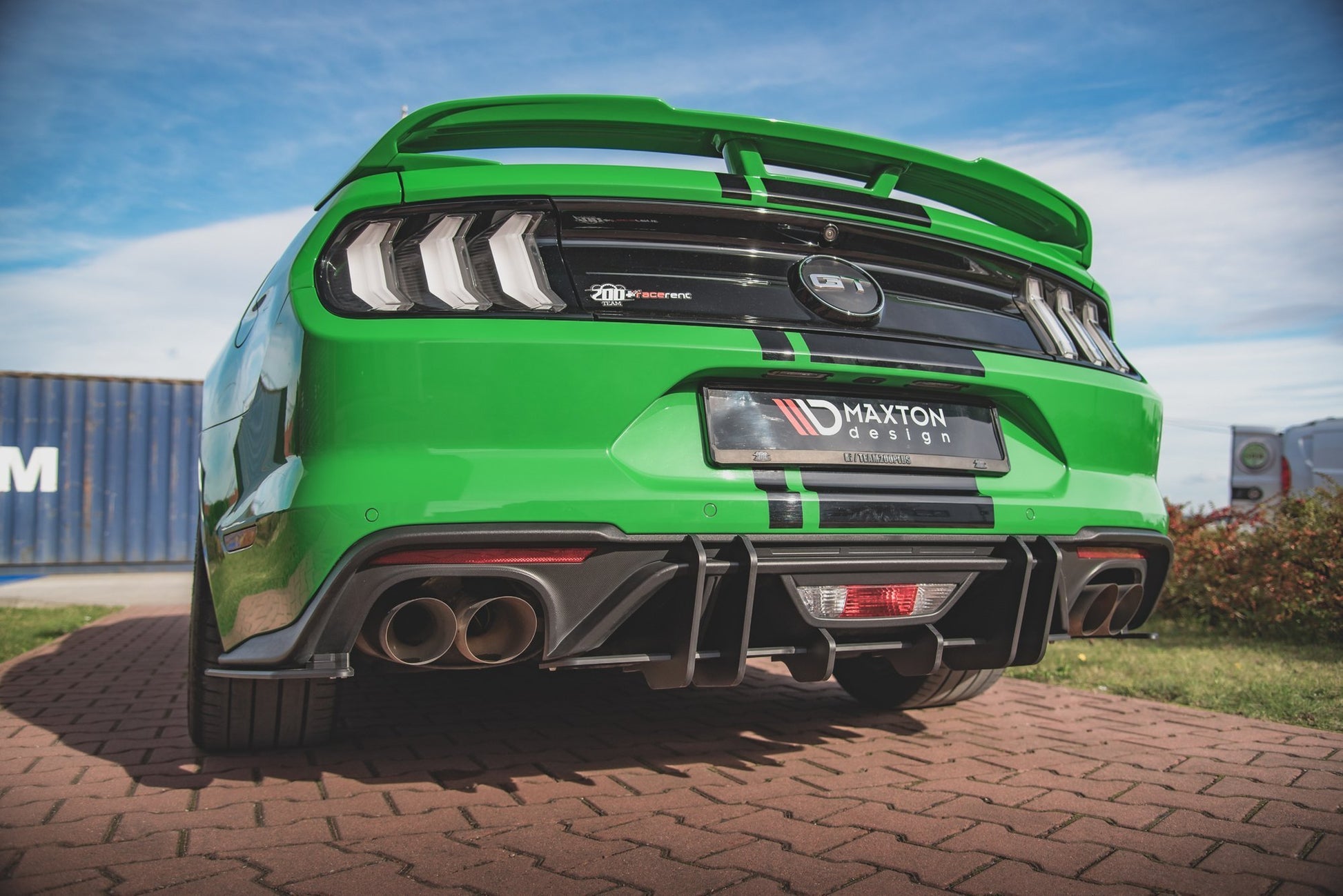 Maxton Street Pro Heckschürze für Ford Mustang GT Mk6 Facelift