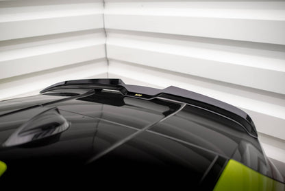 Maxton Spoiler CAP V.2 für BMW M135i F40 schwarz matt