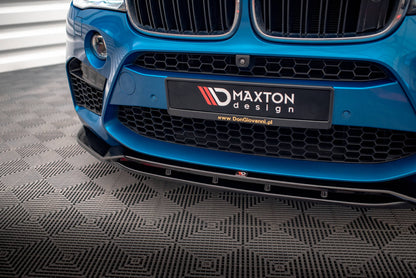 Maxton Front Ansatz V.2 für BMW X5 M F85 / X6 M F86 schwarz matt