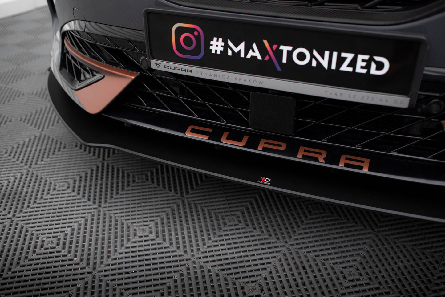 Maxton Street Pro Front Ansatz für für Cupra Formentor Mk1