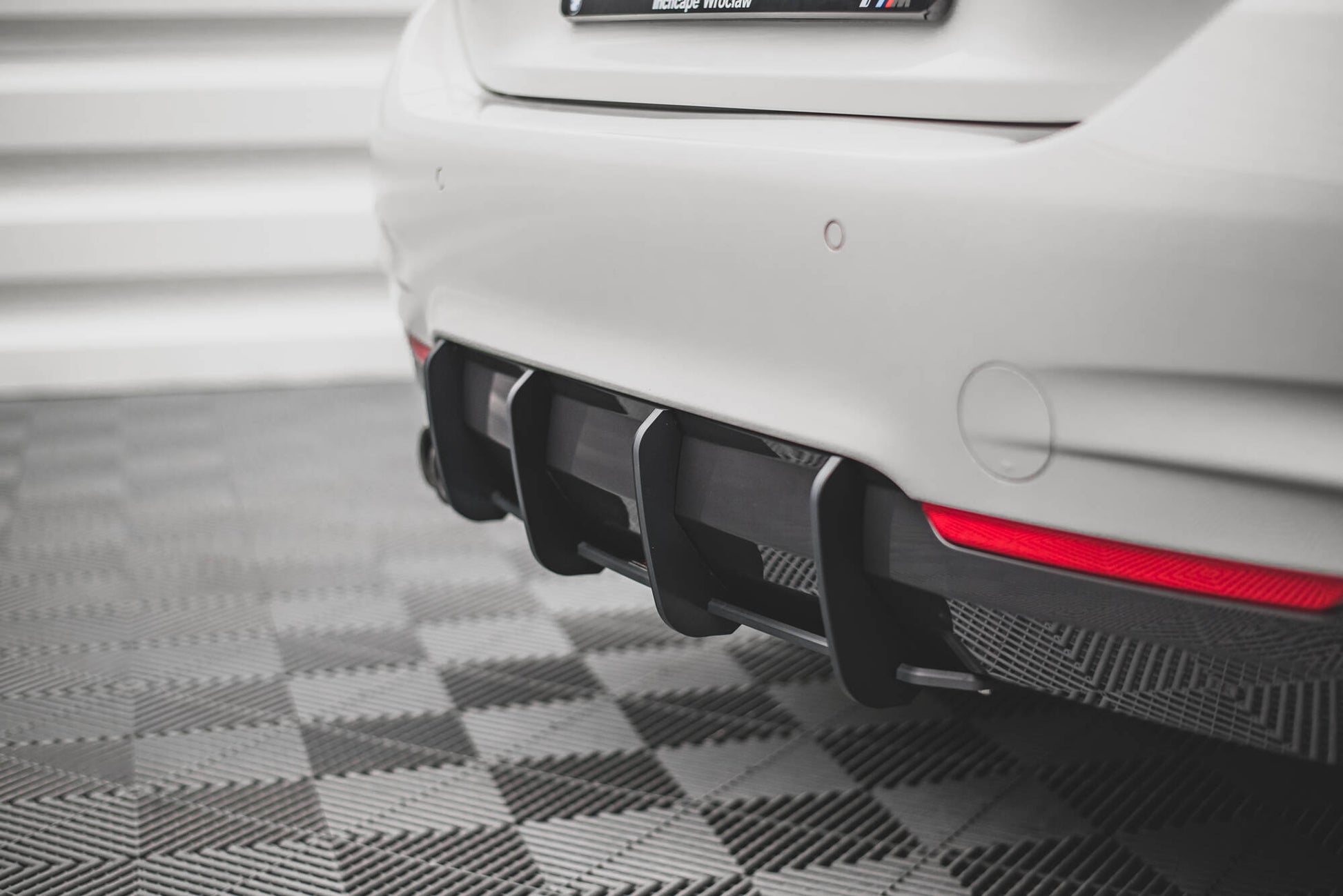 Maxton Street Pro Heckschürze V.1 für BMW 4er35 Coupe M-Paket F32