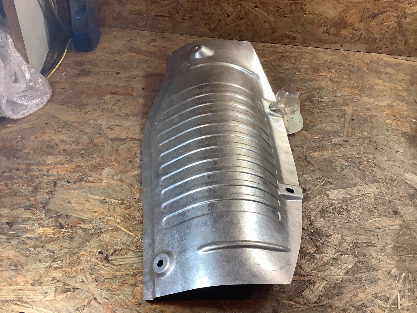 Opel Saab Hitzeblech über Endtopf Original Opel NEU