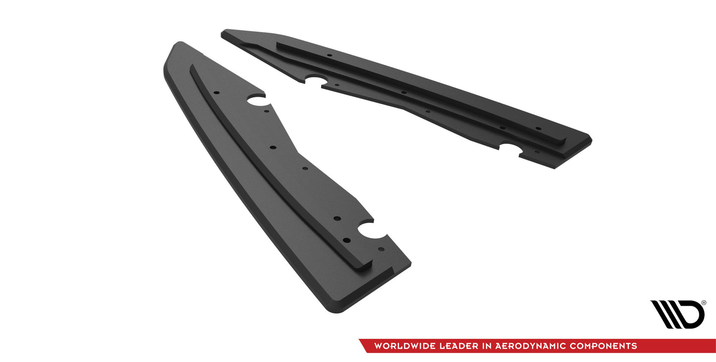Maxton Street Pro Heck Ansatz Flaps Diffusor für Ford Mondeo Sport Mk5 Facelift / Fusion Sport Mk2 Facelift