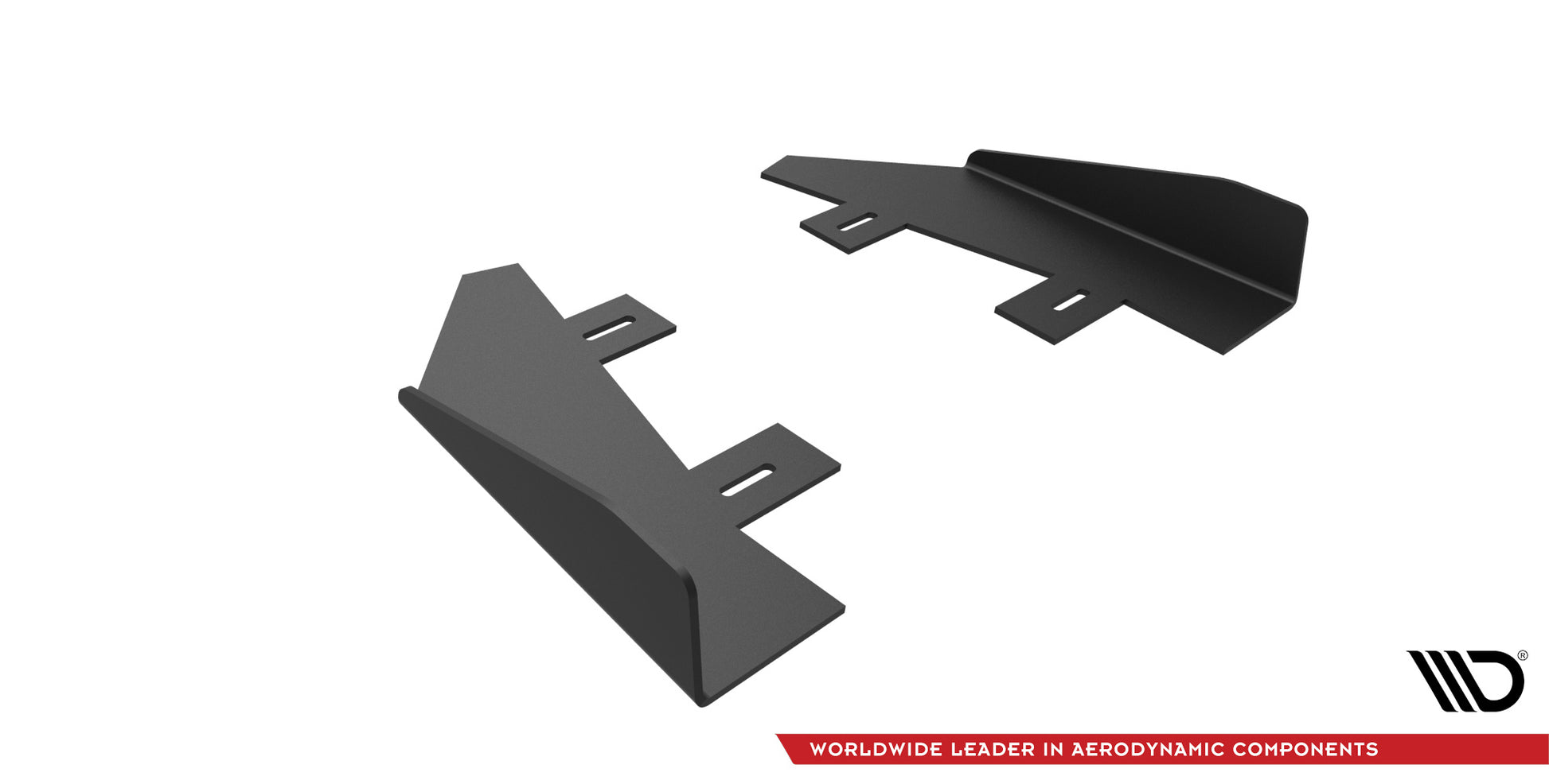 Maxton Hintere Seiten Flaps für Ford Mondeo Sport Mk5 Facelift / Fusion Sport Mk2 Facelift schwarz Hochglanz