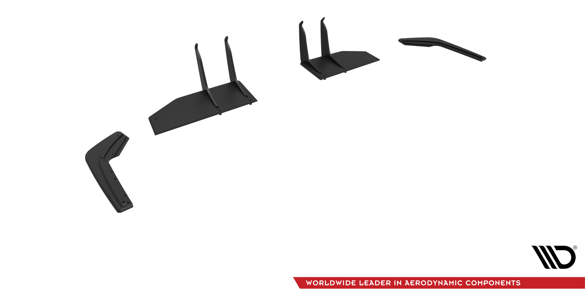 Maxton Street Pro Heck Ansatz Flaps Diffusor für Honda Civic Type-R Mk 11