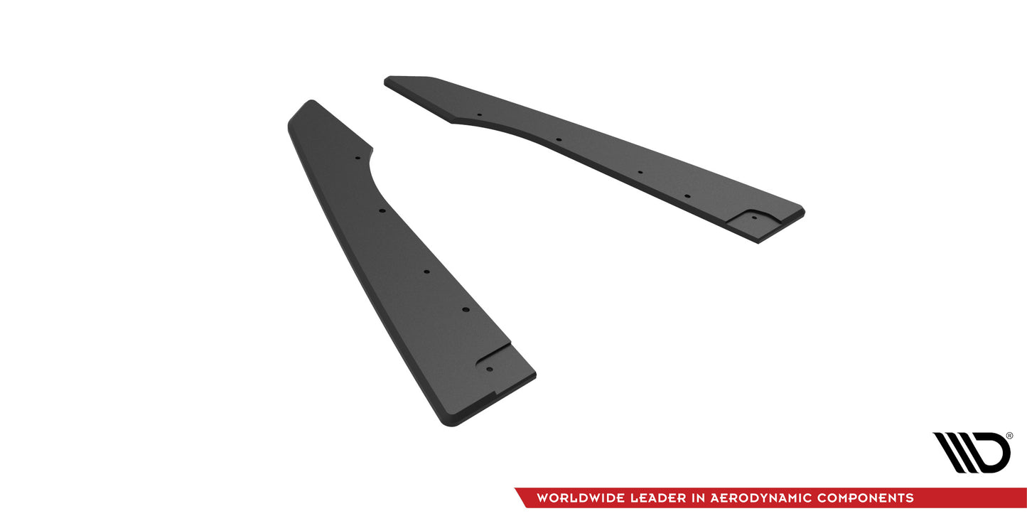 Maxton Street Pro Heck Ansatz Flaps Diffusor für Audi RS6 Avant C6