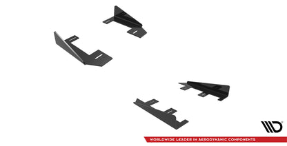 Maxton Side Flaps Ford Fiesta ST Mk6 schwarz Hochglanz