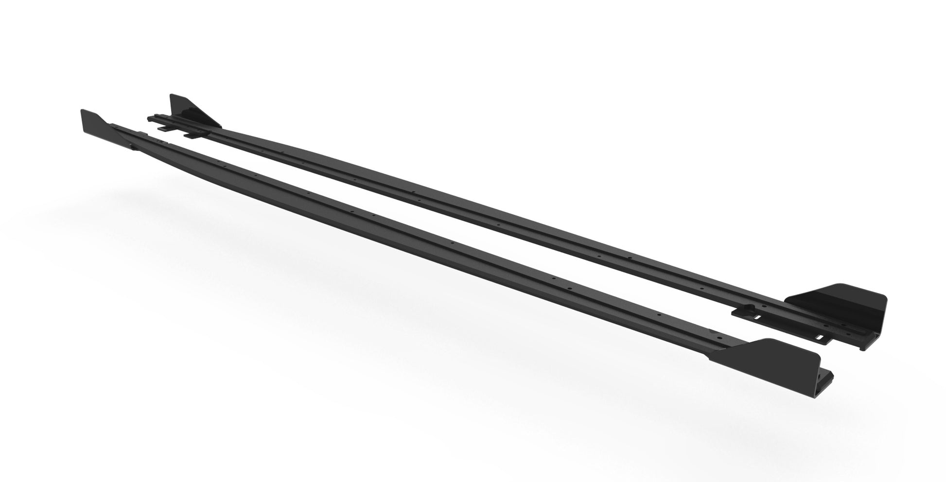 Maxton Street Pro Seitenschweller Ansatz für + Flaps Audi RS3 Limousine 8Y schwarz Hochglanz