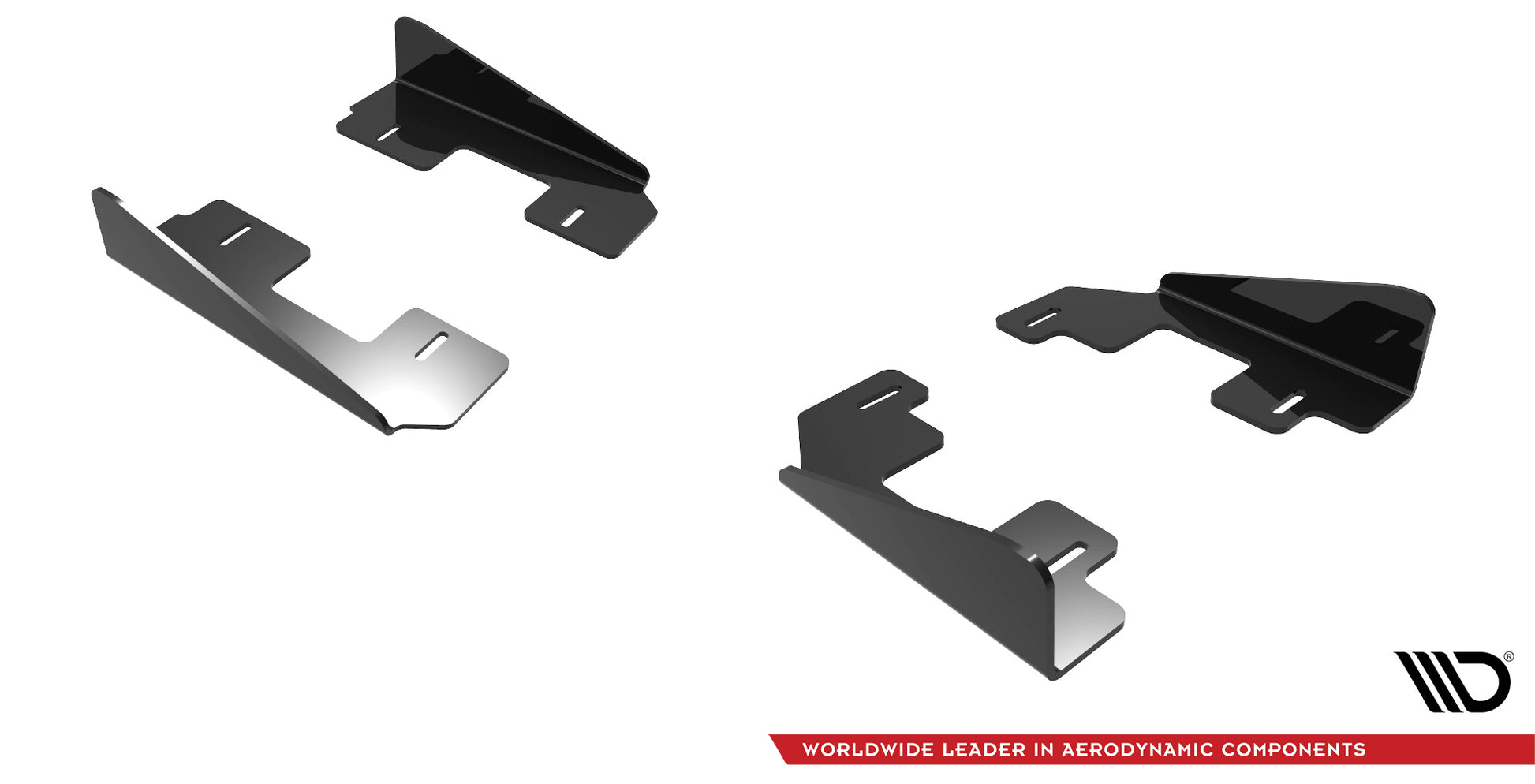 Maxton Side Flaps Audi S3/A3 S-Line 8Y schwarz Hochglanz