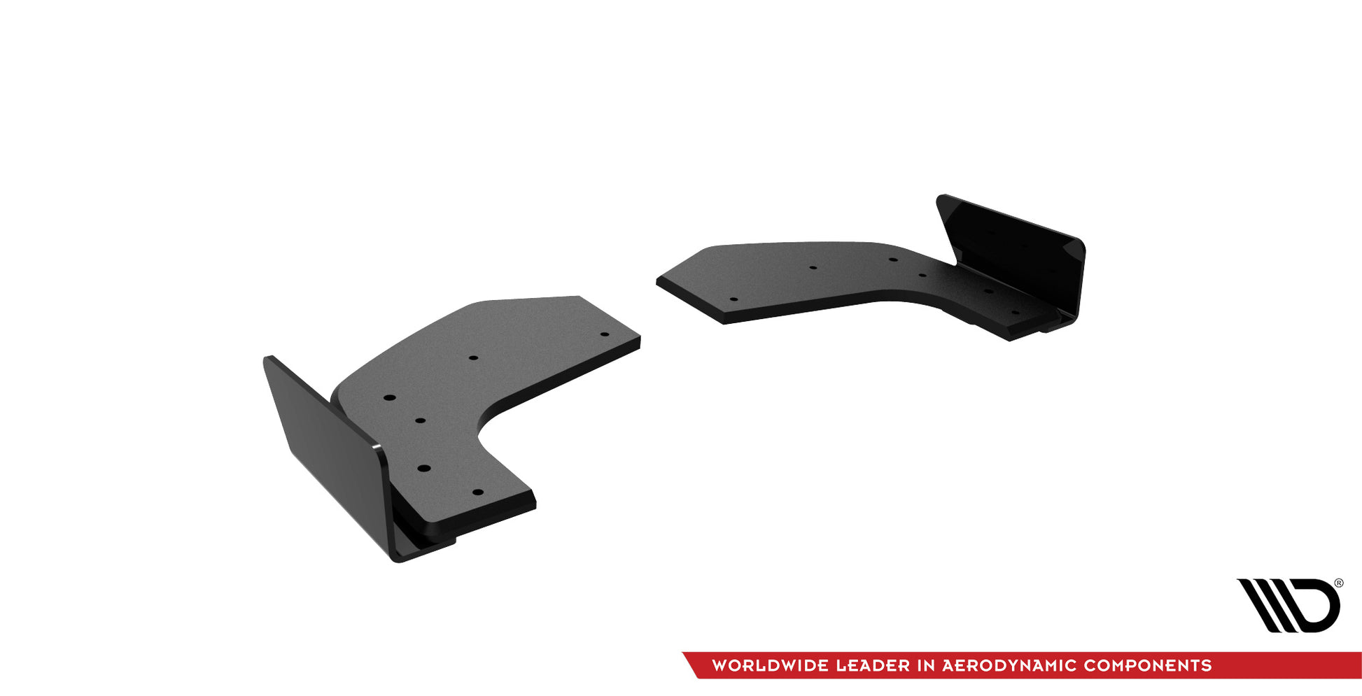 Maxton Street Pro Heck Ansatz Flaps Diffusor +Flaps für Hyundai I20 N Mk3 schwarz Hochglanz
