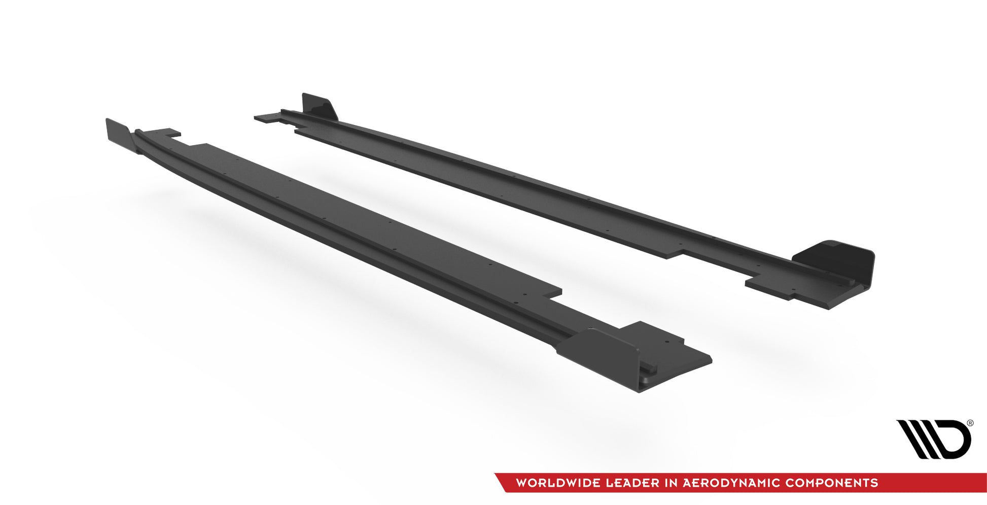 Maxton Street Pro Seitenschweller Ansatz für + Flaps Hyundai I20 N Mk3 schwarz Hochglanz