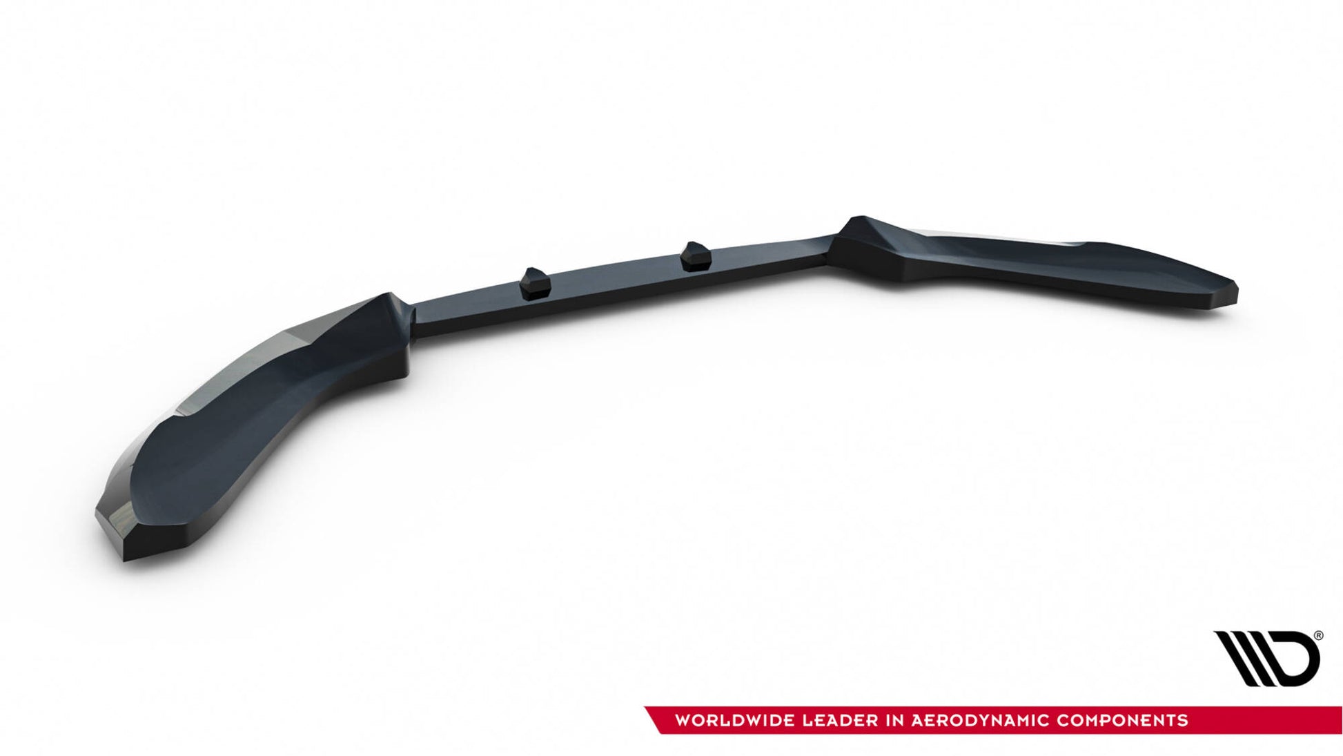 Maxton Front Ansatz V.5 für BMW 1er M-Paket / M140i F20 Facelift schwarz Hochglanz