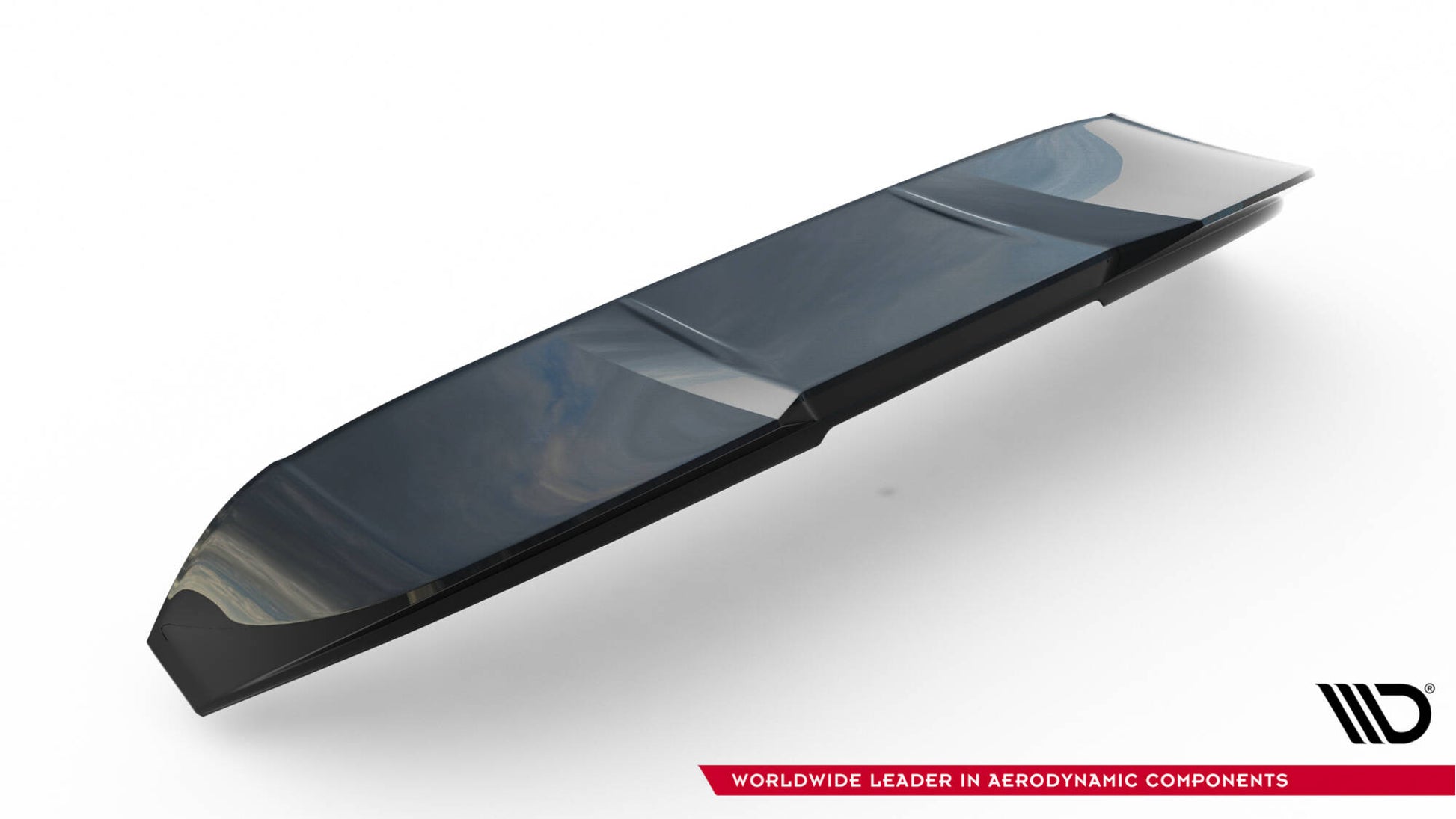 Maxton Spoiler CAP für 3D Ford Fiesta ST Mk7 Facelift schwarz Hochglanz