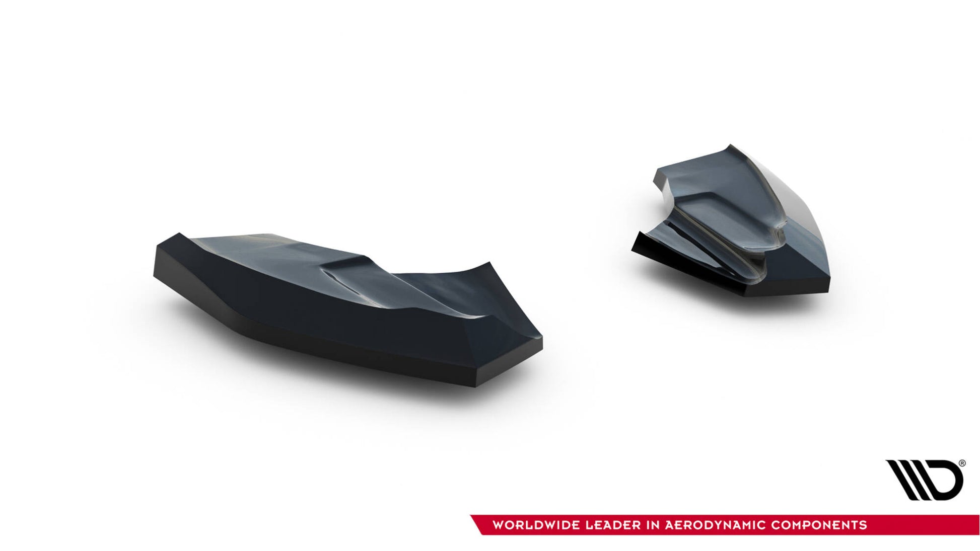 Maxton Heck Ansatz Flaps Diffusor V.3 für Ford Fiesta ST Mk7 Facelift schwarz Hochglanz