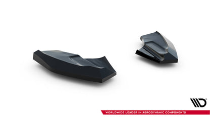 Maxton Heck Ansatz Flaps Diffusor V.3 für Ford Fiesta ST Mk7 Facelift schwarz Hochglanz