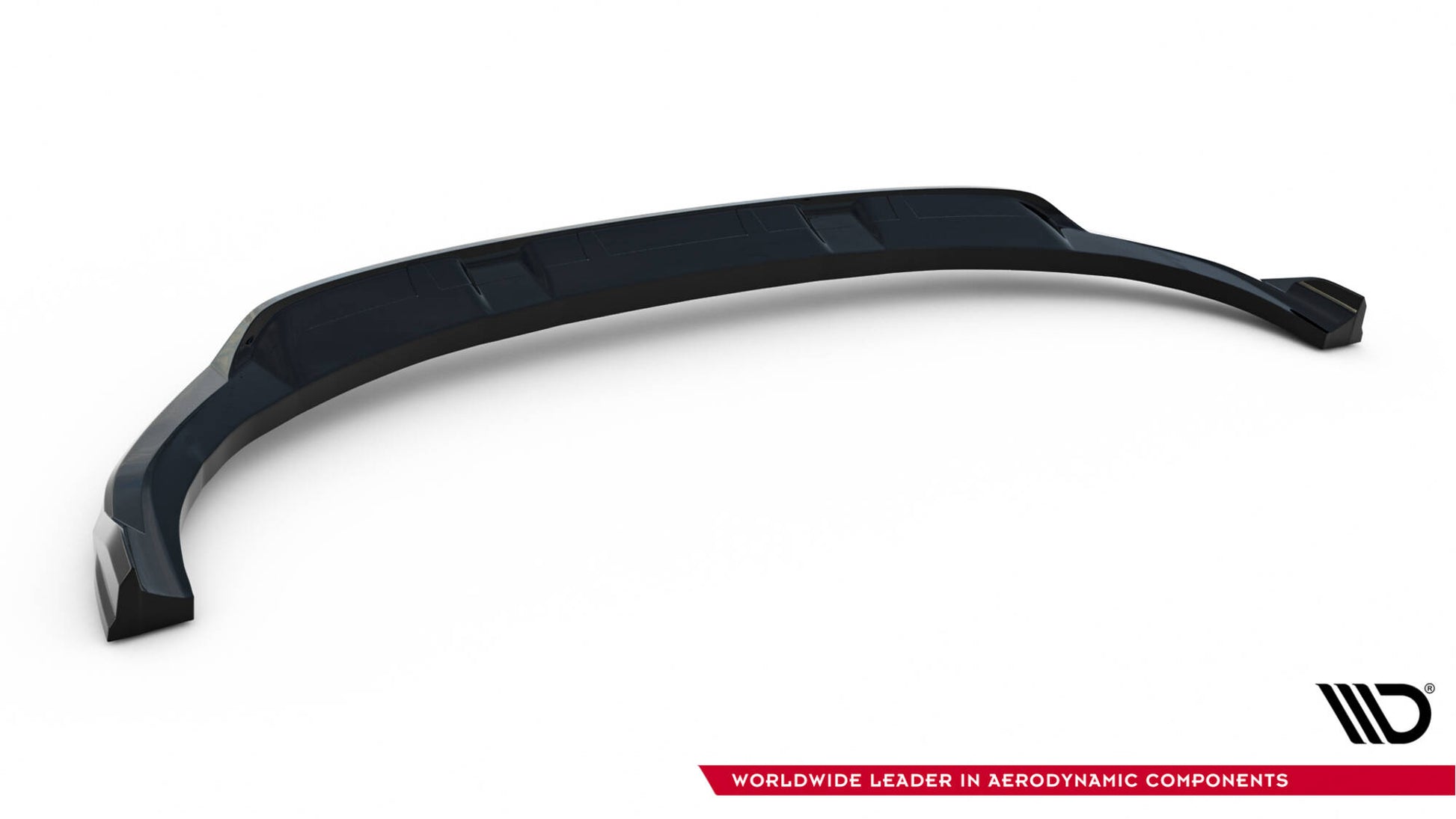 Maxton Front Ansatz für Audi e-Tron S-Line schwarz Hochglanz