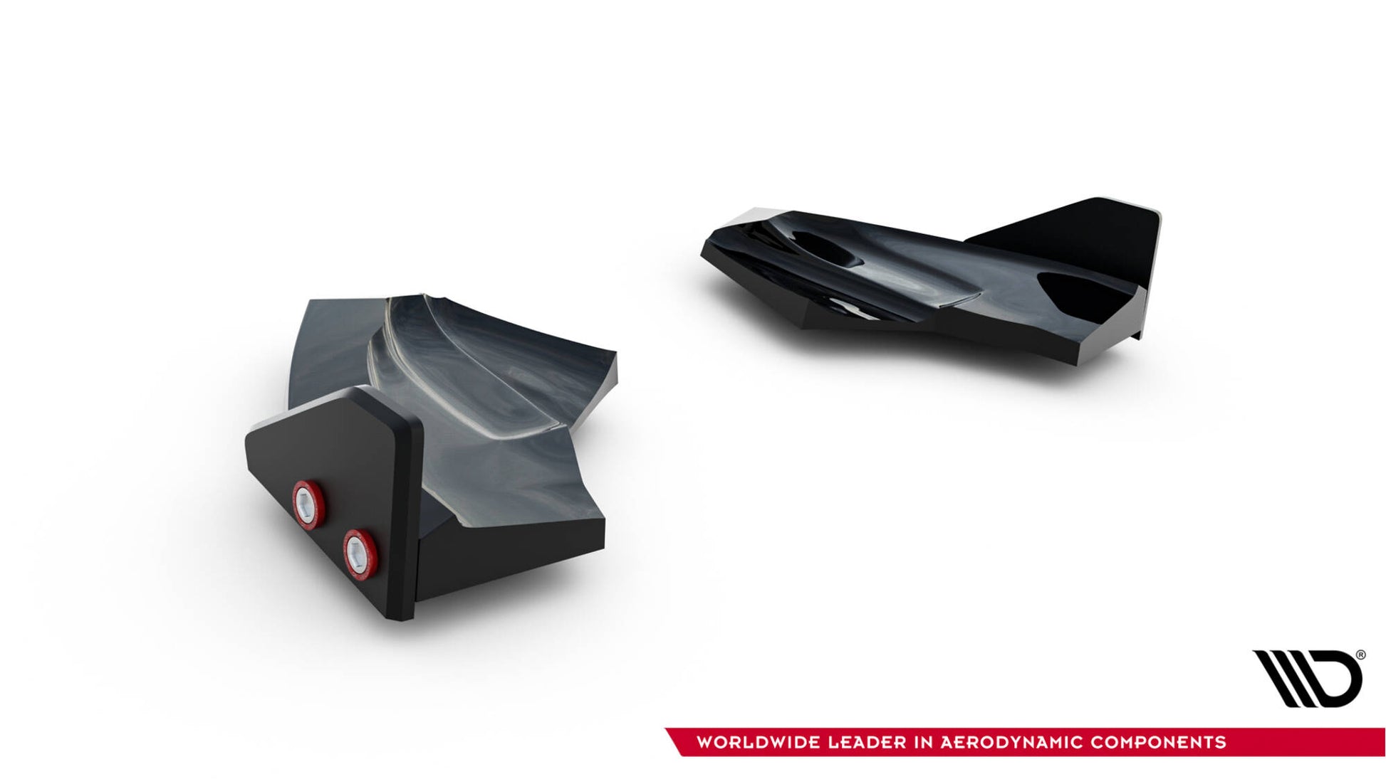 Maxton Heck Ansatz Flaps Diffusor V.3 +Flaps für Ford Fiesta ST Mk7 Facelift