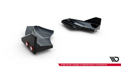 Maxton Heck Ansatz Flaps Diffusor V.3 +Flaps für Ford Fiesta ST Mk7 Facelift