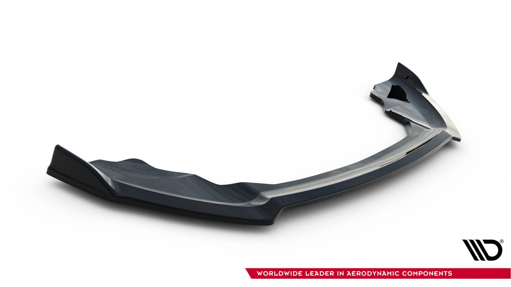 Maxton Front Ansatz V.5 für Ford Fiesta ST Mk7 Facelift schwarz Hochglanz