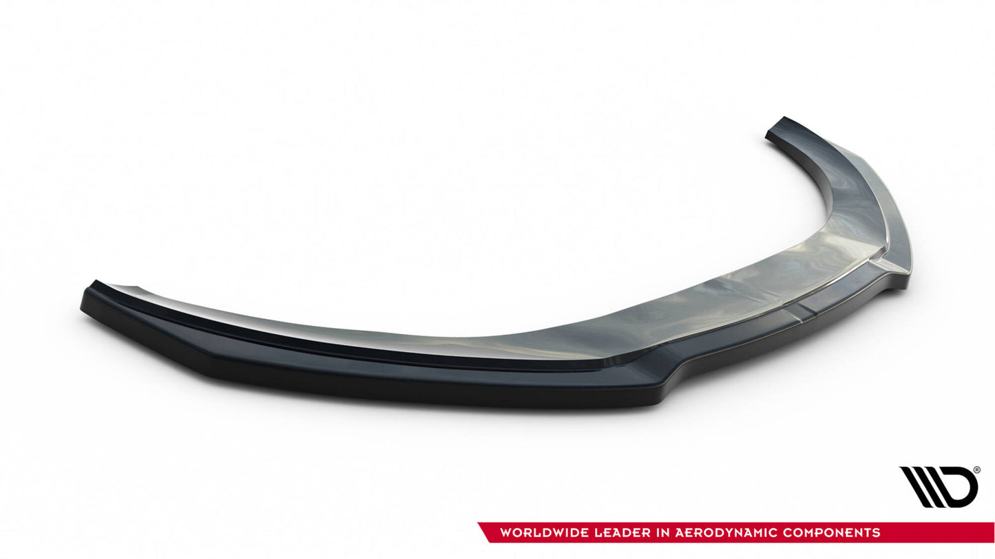 Maxton Front Ansatz V.2 für Audi TT 8J schwarz Hochglanz