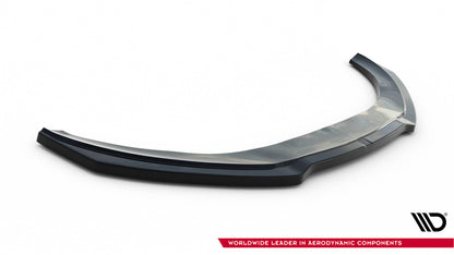 Maxton Front Ansatz V.2 für Audi TT 8J schwarz Hochglanz