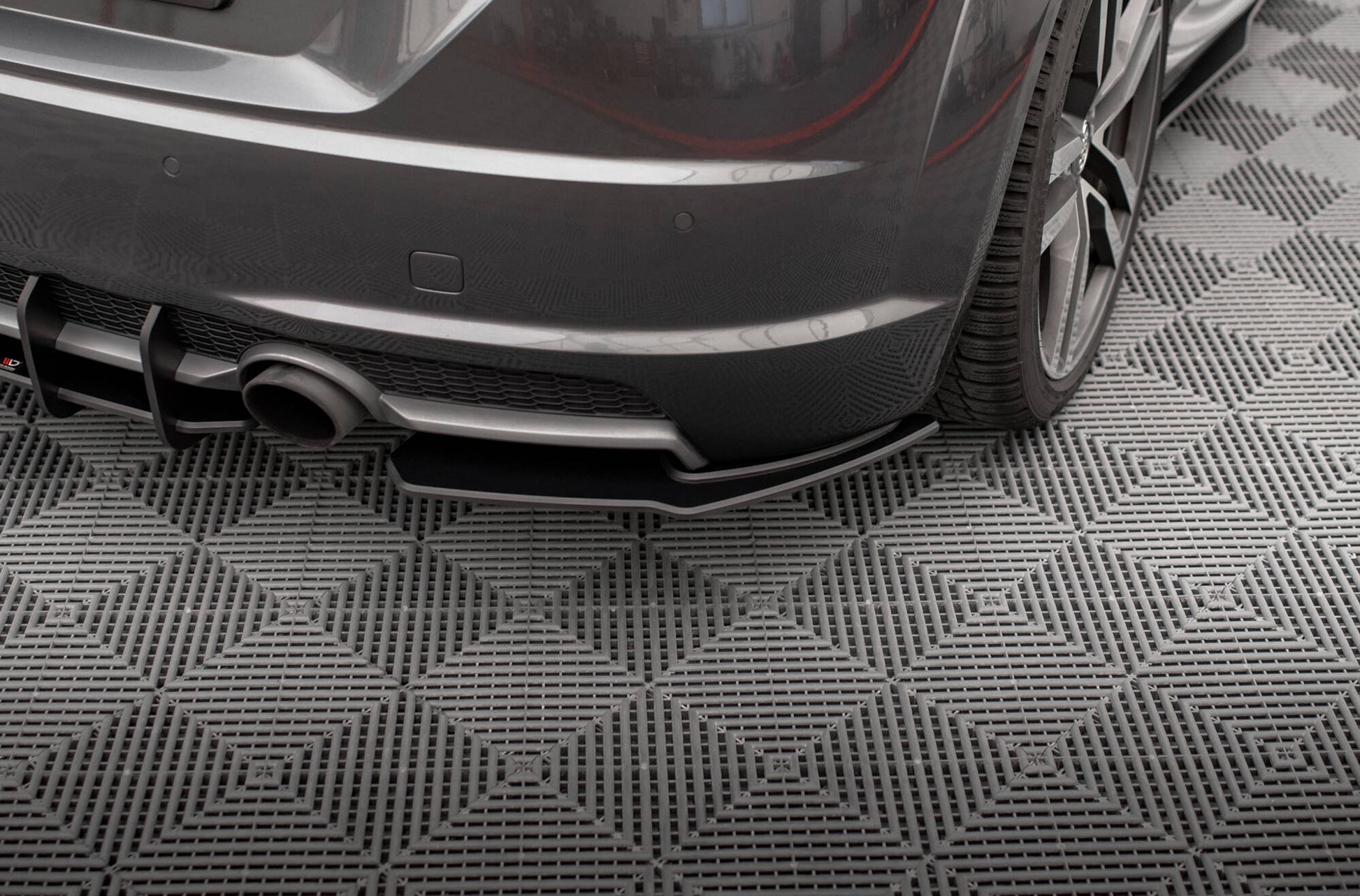 Maxton Street Pro Heck Ansatz Flaps Diffusor für Audi TT S-Line 8S
