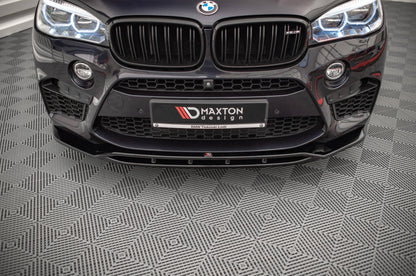 Maxton Front Ansatz V.2 für BMW X5 M F85 / X6 M F86 schwarz matt