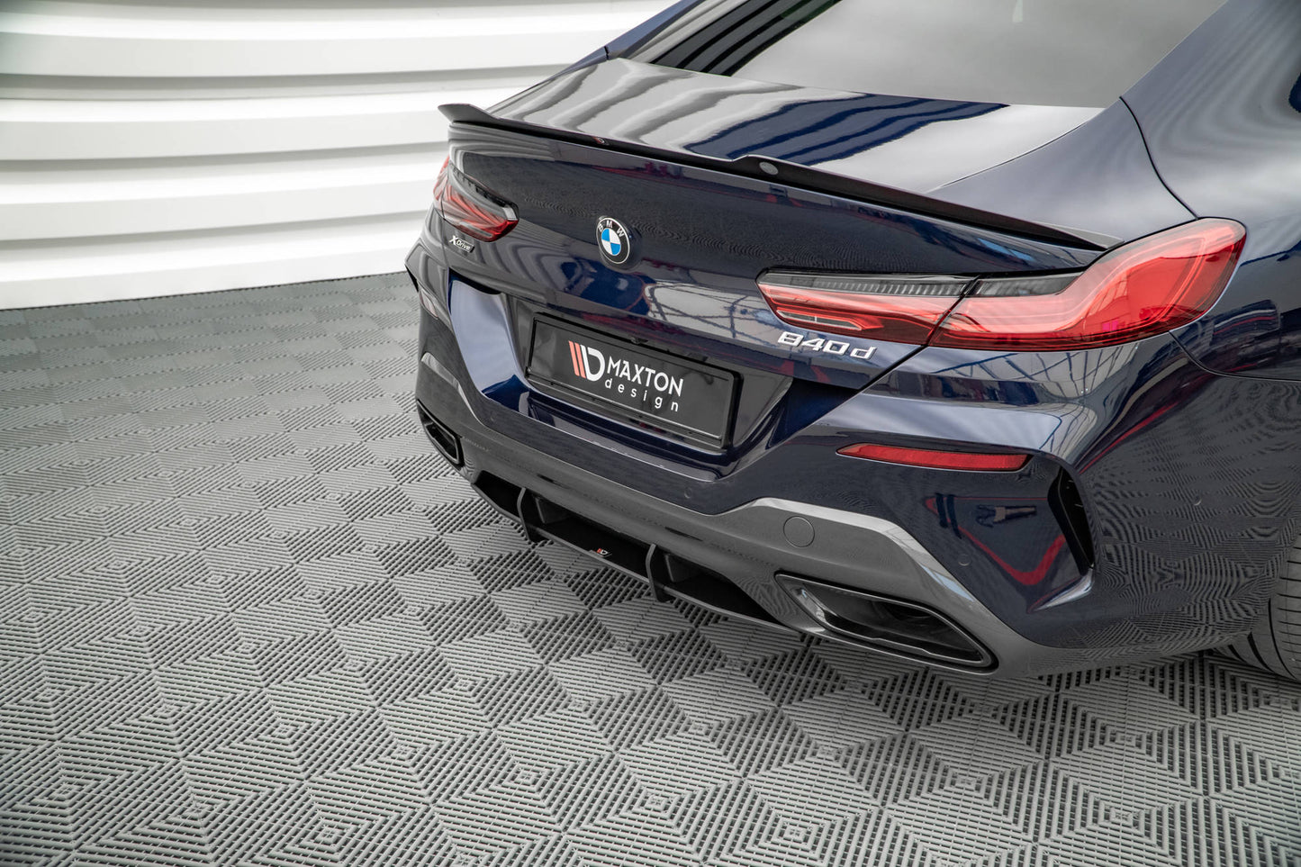 Maxton Street Pro Heckschürze für BMW 8 Gran Coupe M-Paket G16