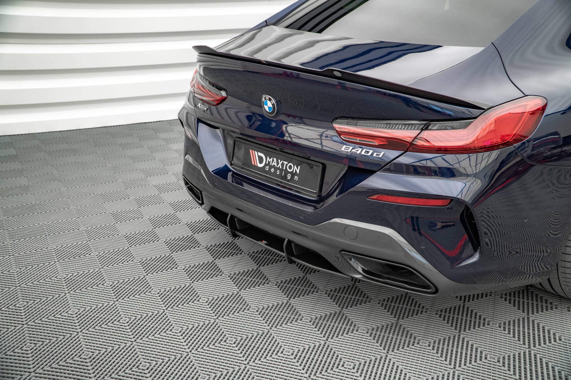 Maxton Street Pro Heckschürze für BMW 8 Gran Coupe M-Paket G16