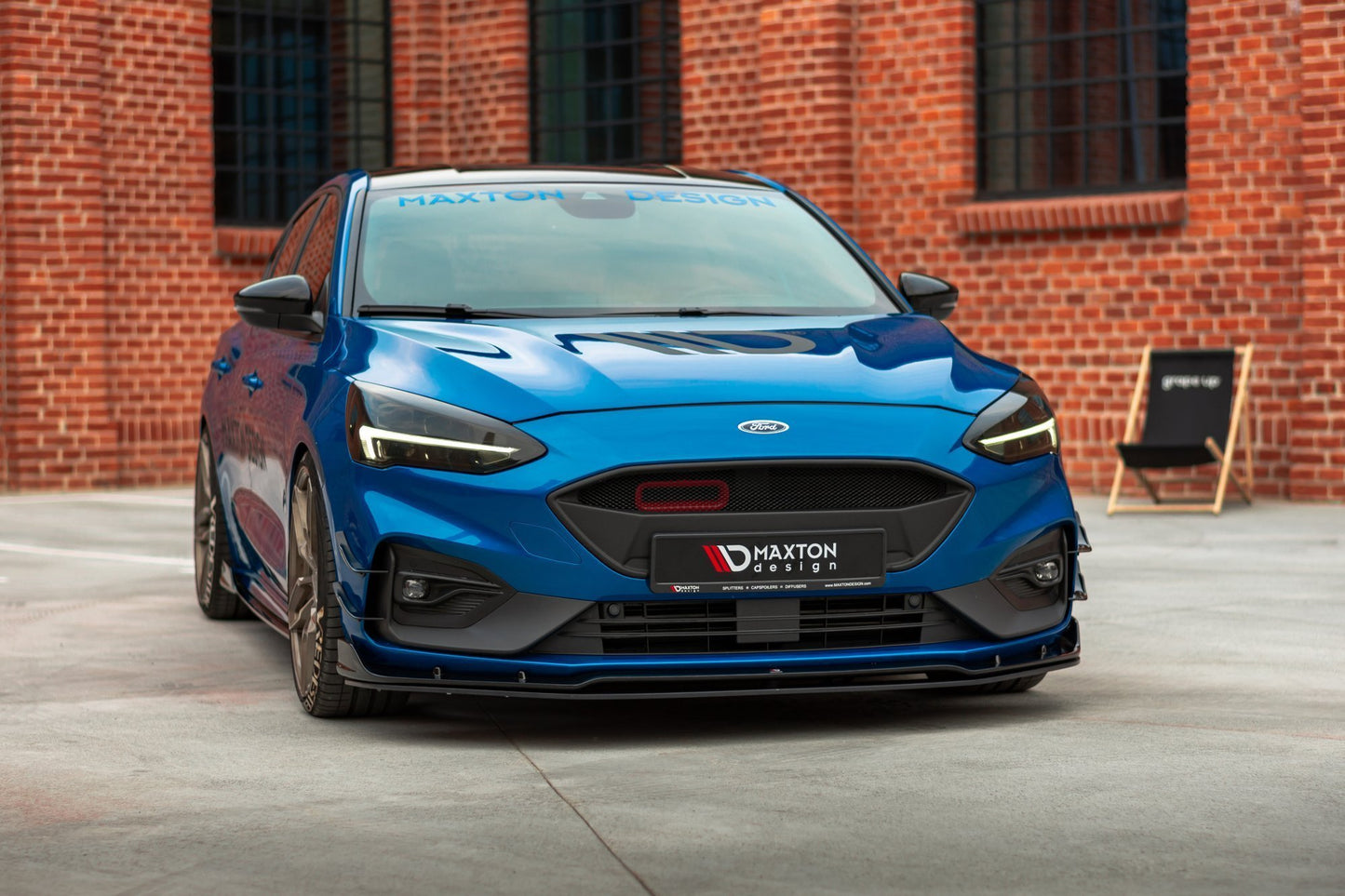 Maxton Front Ansatz für Set Ford Focus Mk4 St-line