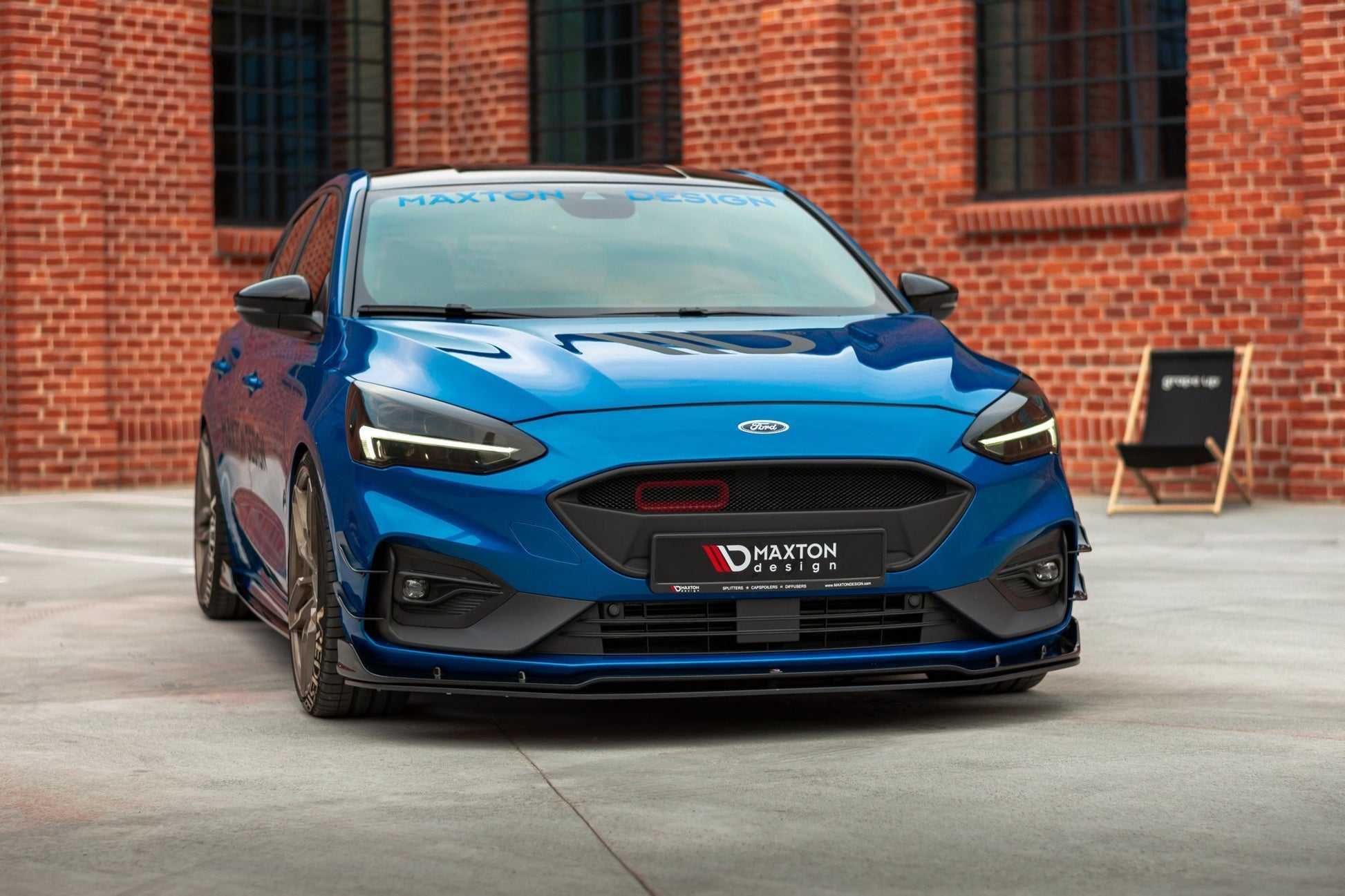 Maxton Front Ansatz für Set Ford Focus Mk4 St-line