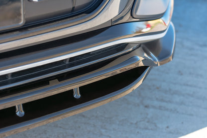 Maxton Front Ansatz für  V.1 Audi Q8 S-line / SQ8 Mk1 schwarz Hochglanz