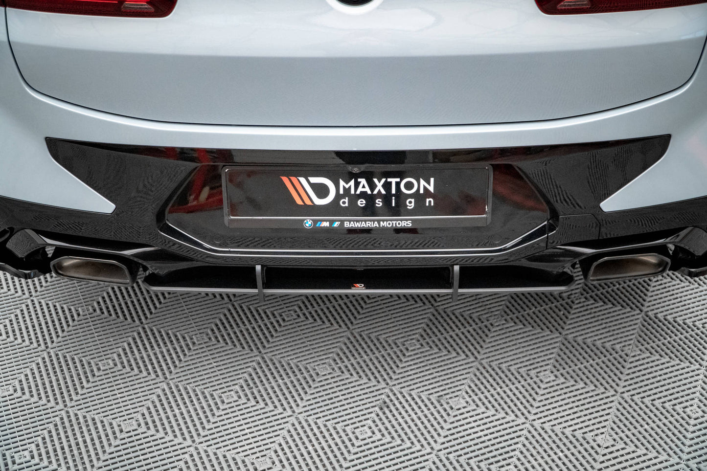 Maxton Street Pro Heckschürze für BMW X4 M-Paket G02 Facelift
