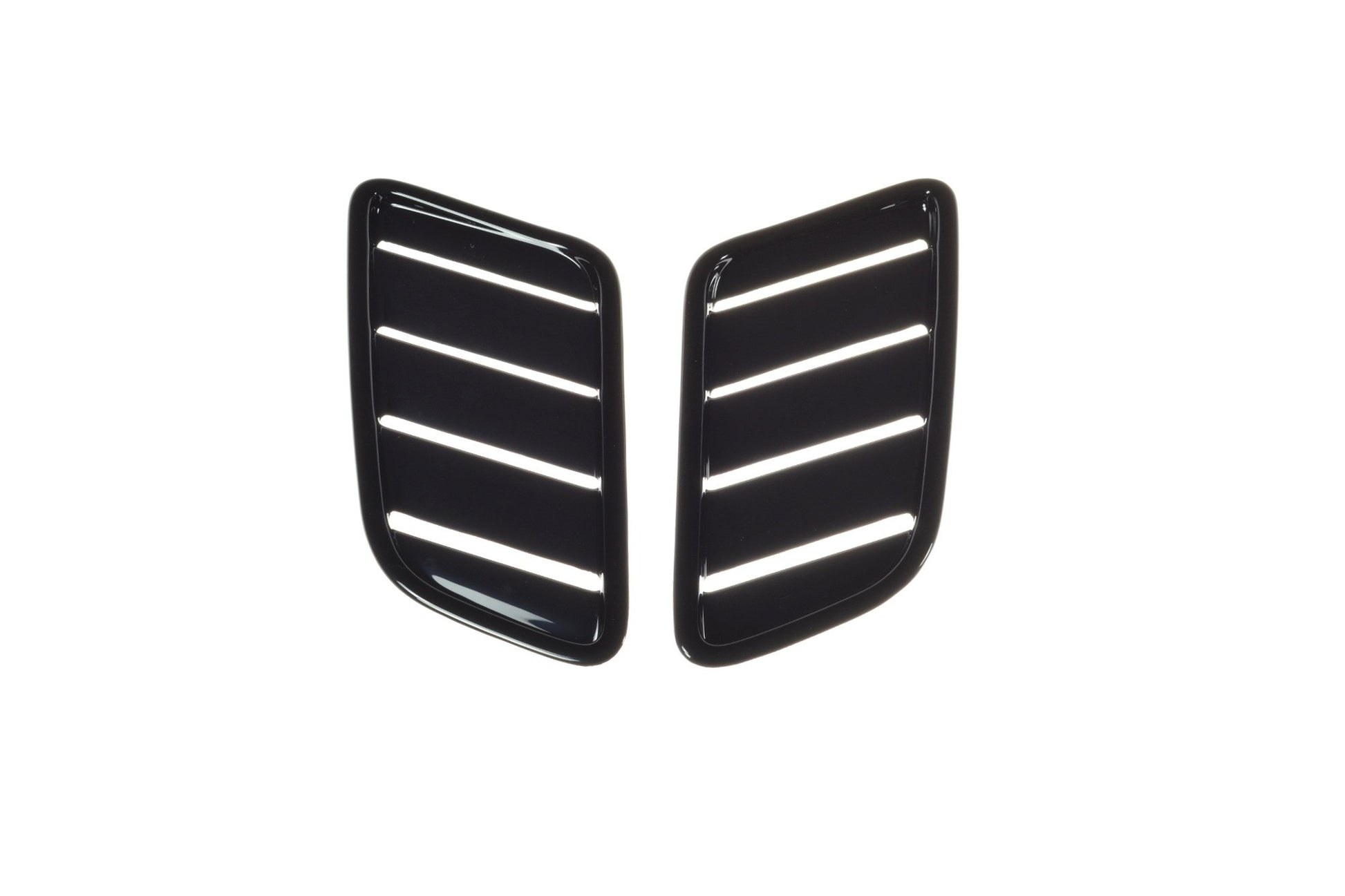 Maxton Motorhauben Luftschlitze Ford Focus ST-Line / ST Mk4 schwarz Hochglanz