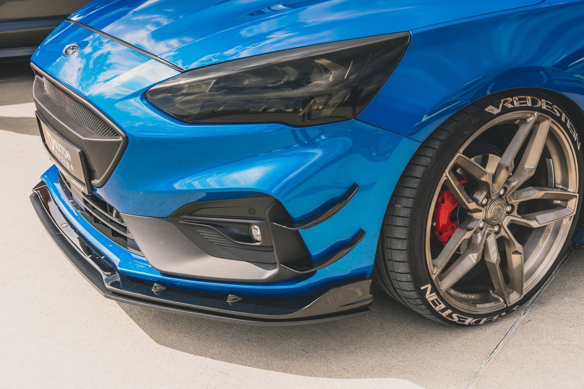 Maxton Front Ansatz für Set Ford Focus Mk4 St-line