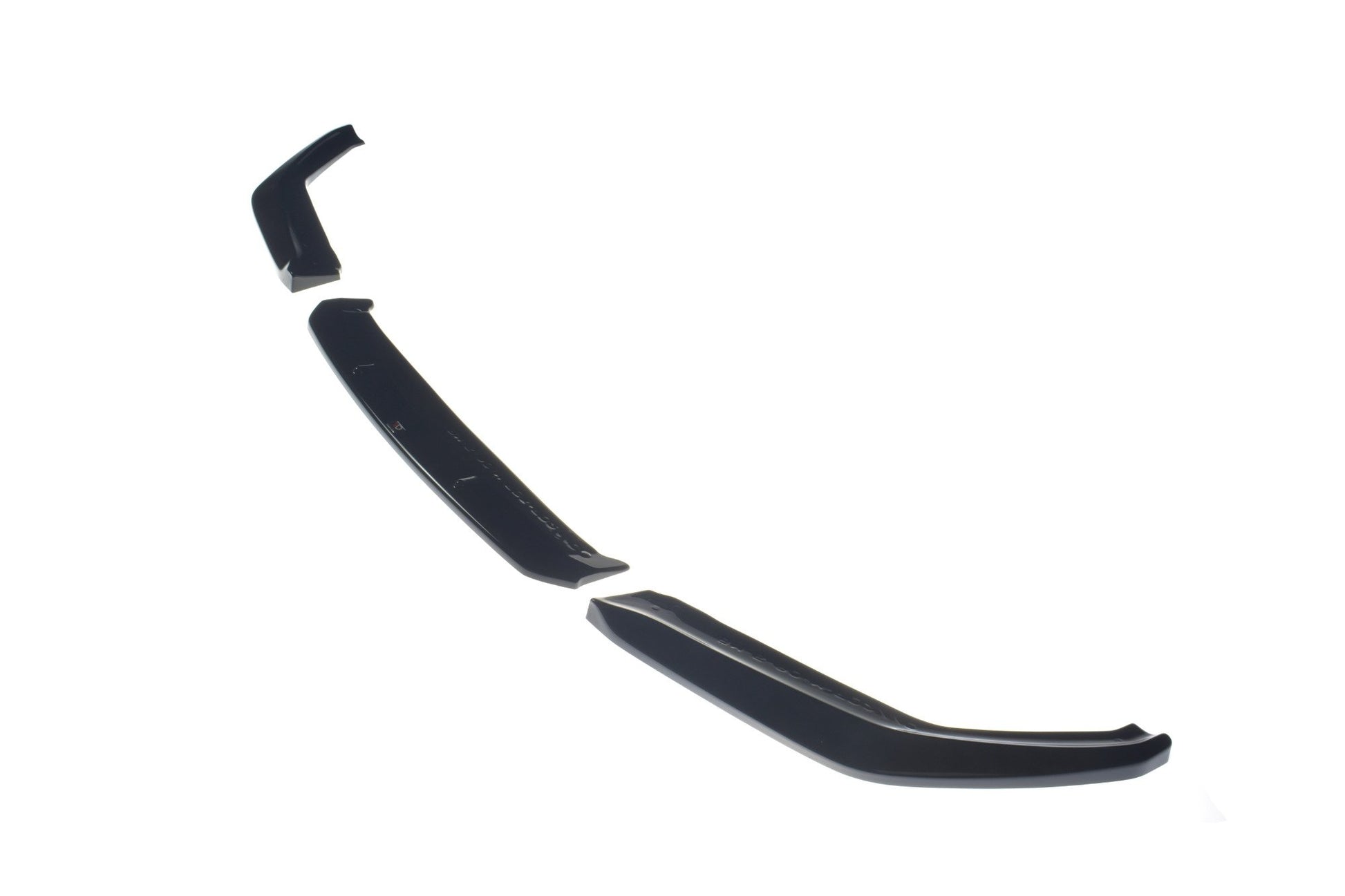 Maxton Front Ansatz V.2 für BMW M5 F90 schwarz Hochglanz