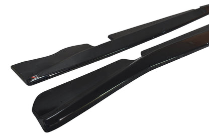 Maxton Seitenschweller Ansatz für CHEVROLET CORVETTE C7 Carbon Look